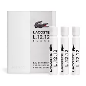 LACOSTE 經典純白淡香精(1.2ml)X3-香水隨身針管試香-公司貨