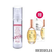 HERBELIA奧圖玫瑰煥顏奇跡水100ml*1【贈】我的心機 25%胺基酸+純92%酵母柔嫩潔顏露150ml*1