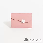 aziza UNA釦式中夾  甜心粉