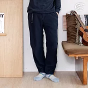 ADISI 男OceanPure溫控消臭抗靜電保暖長褲 AP2421046 (S-3XL)｜刷毛 快乾 抑菌 海洋紗 環保紗 M 深丈青