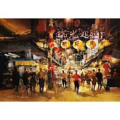 【玲廊滿藝】(阿力)余思瑩-新莊廟街夜市39x27cm
