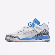 Nike Jordan Spizike Low [FQ1759-141] 男 運動休閒鞋 喬丹 爆裂紋 白 北卡藍