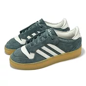 adidas 休閒鞋 Rivalry Crepe 男鞋 藍綠 白 膠底 麂皮 復古 愛迪達 IH2672 26.5cm GREEN/WHITE