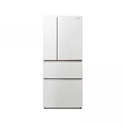 Panasonic 國際牌 610公升一級能效無邊框鋼板系列四門變頻冰箱 NR-D615XV -W雪霧白