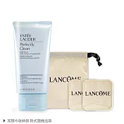 ESTEE LAUDER雅詩蘭黛 細緻煥采雙效淨化潔面乳(150ml)送潔顏巾-公司貨