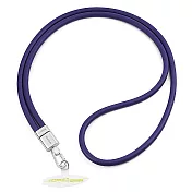 YOYOISLES Air Vougue 手機掛繩 / 掛繩片組 手機吊繩 防丟繩 免孔掛繩 -紫/銀
