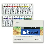 【Art Secret】秘密 壓克力 顏料 20ml  24色 / 組 B0324B