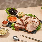 【兩班家】韓式秘醬豬腳(豬腳600g/組(固形量500g)+豆芽菜80g/份+雲耳80g/份+蘿蔔絲80g/份+韓醬150g/份)