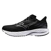 Mizuno Inspire 男慢跑鞋 [J1GC254502] 男 慢跑鞋 超寬楦 彈力 支撐 緩震 美津濃 黑 白