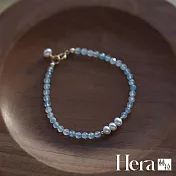 【Hera赫拉】中式輕奢小眾串珠手鍊 H1140220010 藍色