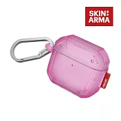 SKINARMA AirPods 4代 Mecha CE 未來元素耳機保護套 附掛鉤  霧粉
