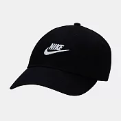 NIKE CLUB CAP U CB FUT WSH L 男女 休閒帽-FB5368011 S 黑色