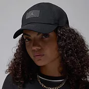 NIKE J CLUB CAP US CB FLT PATCH 男女 休閒帽-FD5181013 S 黑色