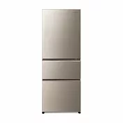 Panasonic 國際牌 450公升一級能效三門冰箱-翡翠金(NR-C454HG-N) 翡翠金