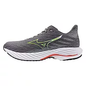Mizuno Wave Rider 28 [J1GC240352] 男 慢跑鞋 彈力 支撐 緩震 穩定 美津濃 灰 綠