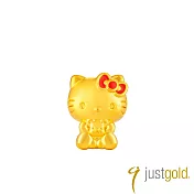 【Just Gold 鎮金店】奶萌寶寶 黃金串珠 (Kitty)