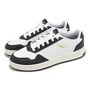 Puma 休閒鞋 Court Classic 男鞋 女鞋 黑 白 皮革 復古 百搭 情侶鞋 39501819