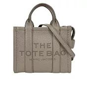 MARC  JACOBS THE LEATHER TOTE 粒面皮革迷你托特包 (水泥灰)