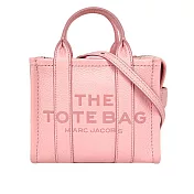 MARC  JACOBS THE LEATHER TOTE 粒面皮革迷你托特包 (蝴蝶結粉)