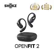 Shokz OpenFit 2 T920 雙單體開放式藍牙耳機 闇夜黑