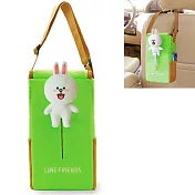 【LINE FRIENDS】絨毛面紙盒掛袋(兔兔CONY)(台灣製)