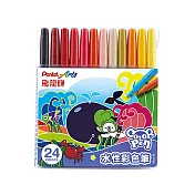 【Pentel 飛龍】彩色筆 24色/組 S3602-24(24色組)