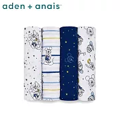 美國《Aden & Anais》經典多功能包巾4入 星空米奇