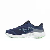 Mizuno Enerzy Runnerz Wide K1GA241211男 慢跑鞋 寬楦 支撐 緩震 美津濃 深藍 綠