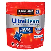 【Kirkland Signature 科克蘭】強效洗衣膠囊38顆x4包/箱(洗衣球)