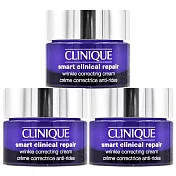 CLINIQUE 倩碧 天才激光超緊緻活膚霜 15ml*3 (百貨專櫃貨)
