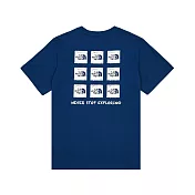 The North FaceU REG NOVELTY NSE BOX LOGO SS TEE GRAPHI 男女短袖上衣-NF0A8EY8D1R M 藍色