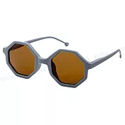 【SUNS】兒童ins韓版太陽眼鏡 幾何圖形休閒墨鏡 共七色 抗UV400 【002】 灰藍