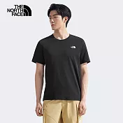 The North FaceU REG CAMP BEAR SS TEE GRAPHIC - AP 男女短袖上衣-NF0A8EYNJK3 M 黑色