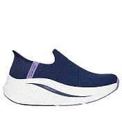 Skechers Go Walk Max Cushioning [125586NVLV]女 健走鞋 透氣 舒適 深藍 紫