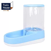 【Truly House】3.8L寵物自動飲水器 莫蘭迪限定/貓咪飲水機/飲水機/狗飲水機(兩色任選) 藍色