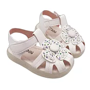 小童花花電燈涼鞋 (C153-4) 寶寶涼鞋 電燈涼鞋 童鞋 卡通童鞋 女童鞋 寶寶鞋 燈鞋 涼鞋 嬰幼鞋 小童鞋 女小童 電燈鞋 BOBDOG巴布豆 小童 巴布豆童鞋