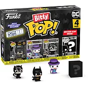 Bitty POP：蝙蝠俠85周年 4入組 蝙蝠俠 (隨機出貨)