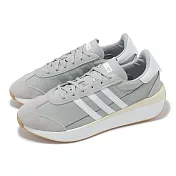 adidas 休閒鞋 Country XLG 男鞋 女鞋 灰 白 麂皮 尼龍 厚底 增高 愛迪達 ID5980