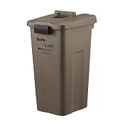 LIV PLUS｜Boite 按壓式垃圾桶 45L 棕色