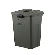 LIV PLUS｜Boite 按壓式垃圾桶 70L 綠色