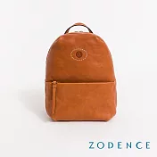 ZODENCE HAN義大利植鞣革後背包-小 經典駝