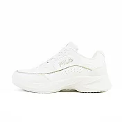 Fila Scales [5-J328Z-118] 女 運動休閒鞋 復古 舒適 穿搭 白 金