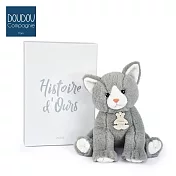 法國【Doudou】布偶奇珍異獸/大自然好夥伴 珍珠灰貓
