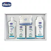 【Chicco】寶貝嬰兒植萃沐浴澎澎質感禮盒