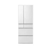 TOSHIBA 東芝-601L無邊框玻璃六門變頻電冰箱 GR-ZP600TFW(B5) 白