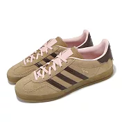 adidas 德訓鞋 Gazelle Indoor 男鞋 女鞋 棕 粉紅 復古 休閒鞋 愛迪達 JR8028