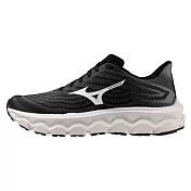 Mizuno Wave Horizon 8 [J1GC253102] 男 慢跑鞋 超寬楦 支撐 緩震 美津濃 黑 灰