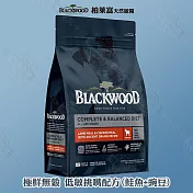 BLACKWOOD 柏萊富 極鮮無穀系列 24磅 全犬適用 低敏易消化 - 低敏挑嘴(鮭魚+豌豆) 24磅