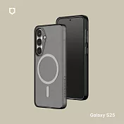 犀牛盾 Samsung Galaxy S25 (6.2吋) JellyTint(MagSafe兼容)磁吸透明防摔手機殼(終身黃化保固)- 酷墨灰