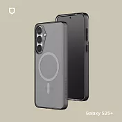 犀牛盾 Samsung Galaxy S25 Plus (6.7吋) JellyTint(MagSafe兼容)磁吸透明防摔手機殼(終身黃化保固)- 酷墨灰